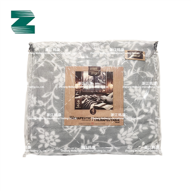 Therapeutisches bedrucktes Fleece-Bettlaken-Set (Queen-Size) WK-ZXHQPF001